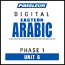 Arabic (East) Phase 1, Unit 06: Learn to Speak and Understand Eastern Arabic with Pimsleur Language Programs Audiobook, by Pimsleur