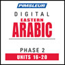 Arabic (East) Phase 2, Unit 16-20: Learn to Speak and Understand Eastern Arabic with Pimsleur Language Programs Audiobook, by Pimsleur