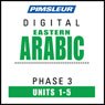 Arabic (East) Phase 3, Unit 01-05: Learn to Speak and Understand Eastern Arabic with Pimsleur Language Programs Audiobook, by Pimsleur