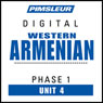 Armenian (West) Phase 1, Unit 04: Learn to Speak and Understand Western Armenian with Pimsleur Language Programs Audiobook, by Pimsleur