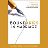Boundaries in Marriage (Abridged) Audiobook, by Dr. Henry Cloud