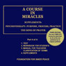 A Course in Miracles: Supplements, Vol. 4 (Unabridged) Audiobook, by Dr. Helen Schucman