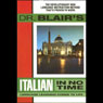 Dr. Blairs Italian in No Time Audiobook, by Robert Blair