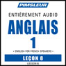 ESL French Phase 1, Unit 08: Learn to Speak and Understand English as a Second Language with Pimsleur Language Programs Audiobook, by Pimsleur