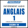 ESL French Phase 1, Unit 10: Learn to Speak and Understand English as a Second Language with Pimsleur Language Programs Audiobook, by Pimsleur