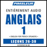 ESL French Phase 1, Unit 26-30: Learn to Speak and Understand English as a Second Language with Pimsleur Language Programs Audiobook, by Pimsleur