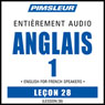 ESL French Phase 1, Unit 28: Learn to Speak and Understand English as a Second Language with Pimsleur Language Programs Audiobook, by Pimsleur