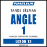 ESL Haitian Phase 1, Unit 13: Learn to Speak and Understand English as a Second Language with Pimsleur Language Programs Audiobook, by Pimsleur