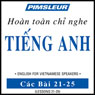 ESL Vietnamese Phase 1, Unit 21-25: Learn to Speak and Understand English as a Second Language with Pimsleur Language Programs Audiobook, by Pimsleur