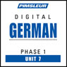 German Phase 1, Unit 07: Learn to Speak and Understand German with Pimsleur Language Programs Audiobook, by Pimsleur