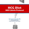 HCG Diet 800-Calorie Protocol (Unabridged) Audiobook, by Sonia E. Russell