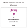 Henry V (Unabridged) Audiobook, by William Shakespeare