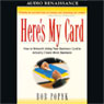 Heres My Card (Abridged) Audiobook, by Bob Popyk