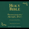Holy Bible, Volume 18: Deuterocanonicals/Apocrypha, Part 1 (Unabridged) Audiobook, by American Bible Society