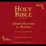 Holy Bible, Volume 22: Gospel According to Matthew (Unabridged) Audiobook, by American Bible Society