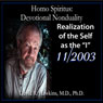 Homo Spiritus: Devotional Nonduality Series (Realization of the Self as the I - November 2003) Audiobook, by David R. Hawkins