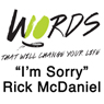 Im Sorry: 10 Words Audiobook, by Rick McDaniel