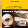 Quo Vadis (Abridged) Audiobook, by Henryk Sienkiewicz