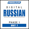 Russian Phase 1, Unit 07: Learn to Speak and Understand Russian with Pimsleur Language Programs Audiobook, by Pimsleur