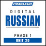 Russian Phase 1, Unit 20: Learn to Speak and Understand Russian with Pimsleur Language Programs Audiobook, by Pimsleur