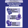 Three Key Lessons In Leadership: Re-train Your Leaders, Feed Your Eagles, Trim Your Turkeys (Unabridged) Audiobook, by Dave Anderson
