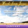 Words from Jesus: January: A Reading for Every Day of the Month Audiobook, by Simon Peterson
