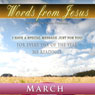 Words from Jesus: March: A Reading for Every Day of the Month Audiobook, by Simon Peterson
