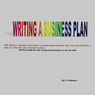 Writing a Business Plan (Unabridged) Audiobook, by S. Williams